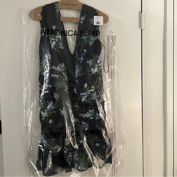 Veronica Beard Jackson Floral Mini Dress - Picture 5 of 5